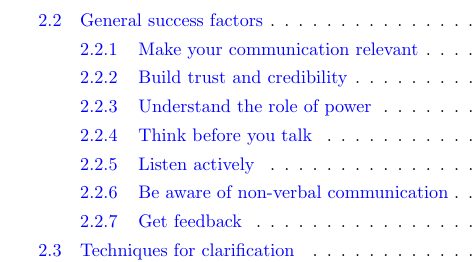 Successful Communication of Complex Information